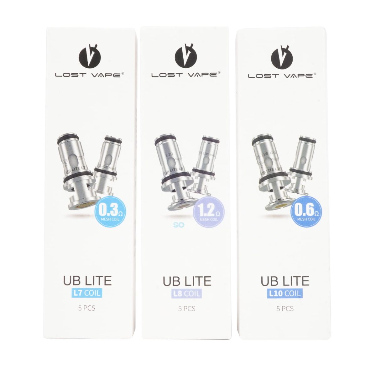 Lost Vape UB Lite L8 1.2ohm Coil (5-Pack) - Image 1