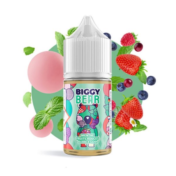 Menthe Fruits Rouges Bubble Gum 30ml