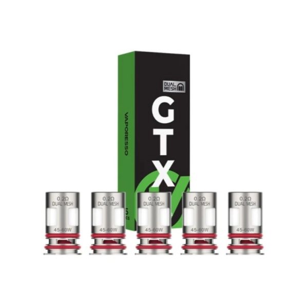Vaporesso GTX Dual Mesh 0.20ohm Coil (5-Pack)