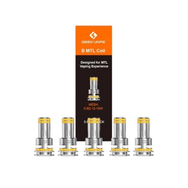 GeekVape B MTL Series 0.8ohm Coil (5-Pack)