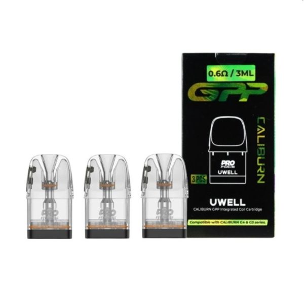 Uwell GPP Pod Substituição 0.6ohm 3ml (3-Pack)