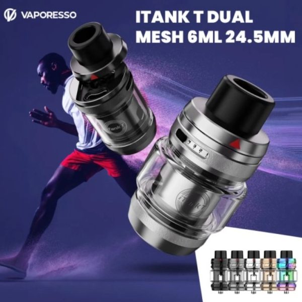 Vaporesso ITank T Dual Mesh 6ml Tank